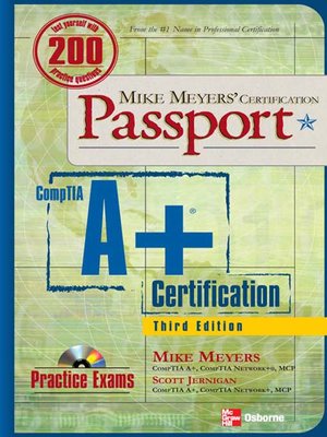 cover image of CompTIA A+&#174; Certification Passport